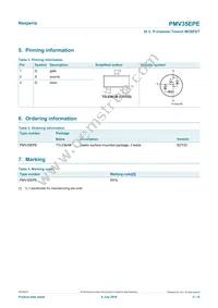 PMV35EPER Datasheet Page 2