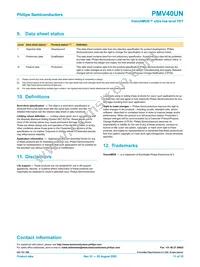 PMV40UN Datasheet Page 12