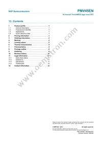 PMV45EN Datasheet Page 14