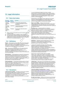 PMV65XP/MIR Datasheet Page 12