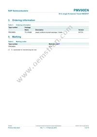 PMV90EN Datasheet Page 3