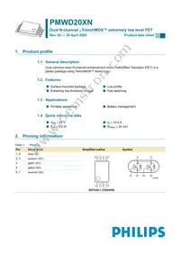 PMWD20XN Datasheet Cover