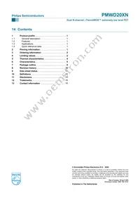 PMWD20XN Datasheet Page 12