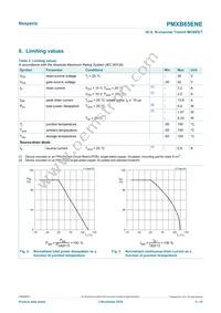 PMXB65ENEZ Datasheet Page 3