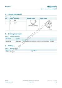 PMZ350UPEYL Datasheet Page 2