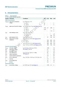 PMZ390UN Datasheet Page 6