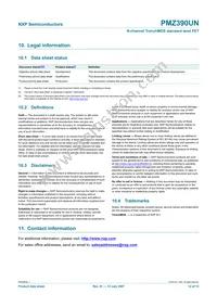 PMZ390UN Datasheet Page 13