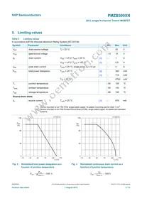 PMZB300XN Datasheet Page 4