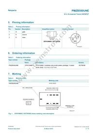 PMZB550UNEYL Datasheet Page 2