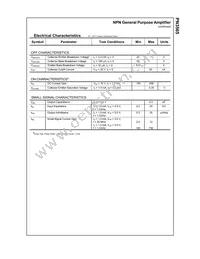 PN3565_D75Z Datasheet Page 2