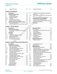 PNX1502E Datasheet Page 4