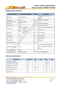 POBM-C1CX4-P0A Datasheet Page 6