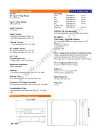 POE125U-8-N Datasheet Page 2
