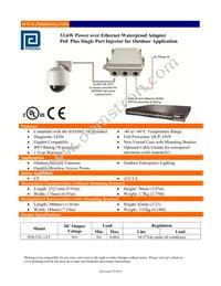 POE33U-1AT Datasheet Cover