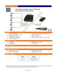 POE60S-4AF Datasheet Cover