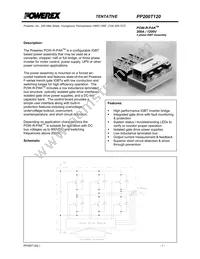 PP200T120 Datasheet Cover