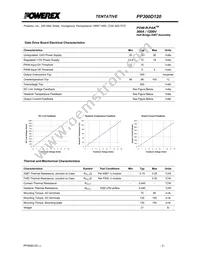 PP300D120 Datasheet Page 3