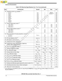 PPC5567MVR132 Datasheet Page 16