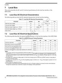 PPC8306SVMADDCA Datasheet Page 18