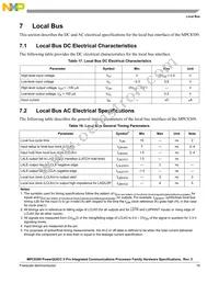 PPC8309VMAGDCA Datasheet Page 19