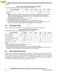 PPC8568EVTAUJJ Datasheet Page 16