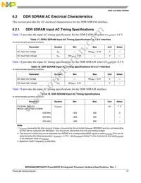 PPC8568EVTAUJJ Datasheet Page 21