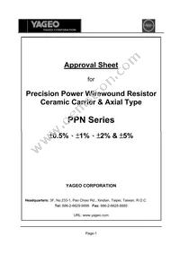 PPN320GT-73-0R1 Cover