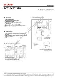 PQ070XF01SZH Datasheet Cover