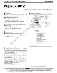 PQ070XH01ZZH Datasheet Cover