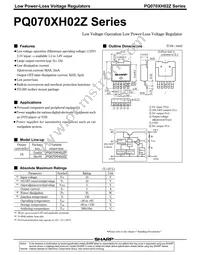 PQ070XH02ZZ Datasheet Cover