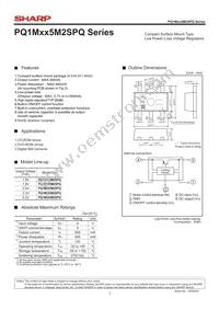 PQ1M185M2SPQ Datasheet Cover