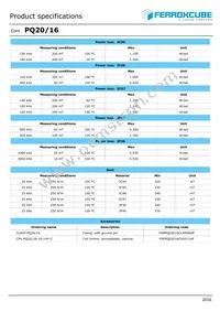 PQ20/16-3F46 Datasheet Page 2