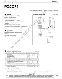 PQ2CF1J0000H Datasheet Cover