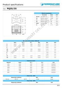 PQ35/35-3F46 Datasheet Cover