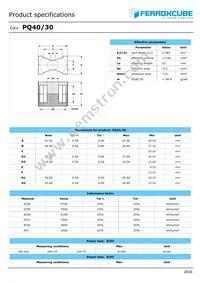 PQ40/30-3F4 Datasheet Cover