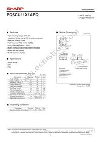 PQ6CU11X1APQ Datasheet Cover