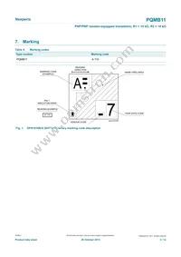 PQMB11Z Datasheet Page 3