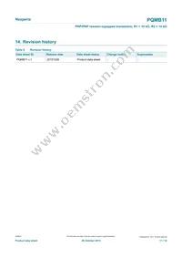 PQMB11Z Datasheet Page 11