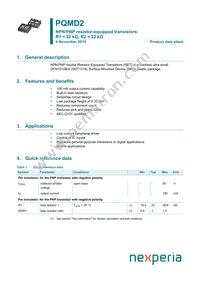 PQMD2Z Datasheet Cover