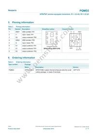 PQMD2Z Datasheet Page 2