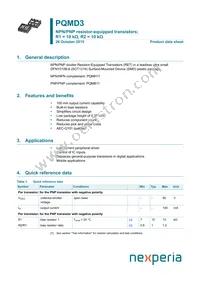 PQMD3Z Datasheet Cover