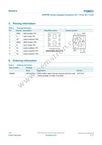 PQMD3Z Datasheet Page 2