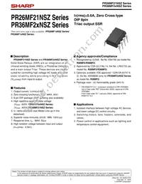 PR26MF21NSZF Datasheet Cover