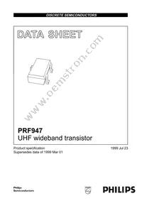 PRF947 Datasheet Cover