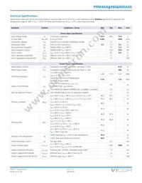 PRM48AF480T400A00 Datasheet Page 6