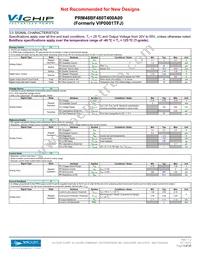 PRM48BF480T400A00 Datasheet Page 3