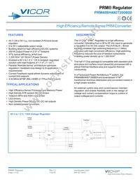 PRM48BH480T200B00 Datasheet Cover