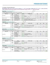 PRM48BH480T200B00 Datasheet Page 3