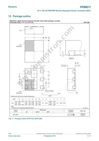 PRMB11Z Datasheet Page 9