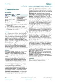 PRMH11Z Datasheet Page 12